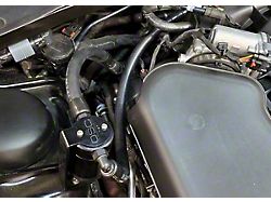 J&L 3.0 Oil Separator; Black Anodized; Passenger Side (11-23 3.6L Challenger)