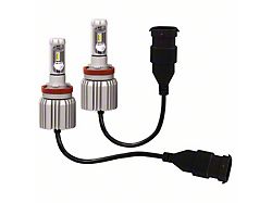 Single Beam LED Headlight Bulbs; Low Beam; H11 (07-15 Silverado 1500)