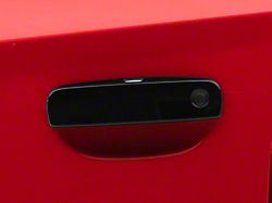 Door Handle Covers; Gloss Black (11-23 Charger)