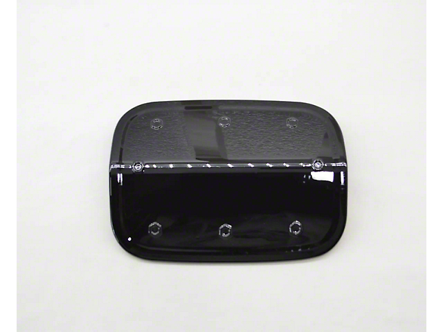 Fuel Tank Access Cover; Gloss Black (15-20 Charger)