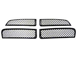Grille Overlay; Gloss Black (11-14 Charger SE, SXT)