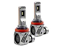 XK Glow IGNITE Series Compact LED Headlight Bulbs; High Beam; 9005 (09-12 RAM 1500 w/ Factory Halogen Quad Headlights; 13-23 RAM 1500)