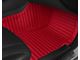 Single Layer Stripe Front and Rear Floor Mats; Full Red (21-24 Bronco 4-Door)