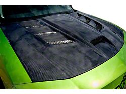 Black Ops Auto Works Sniper 1.0 Hood; Unpainted (06-10 Charger)