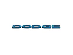 American Brothers Design Billet Dodge Letters; Silver Steel (06-23 Charger)