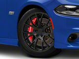 Hellcat Style Gloss Black Wheel; 20x9; 20mm Offset (11-23 RWD Charger, Excluding Widebody)
