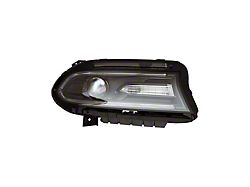 CAPA Replacement HID Projector Headlight; Passenger Side (15-18 Charger)