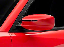 SpeedForm Side Mirror Hash Stripes; Gloss Black (Universal; Some Adaptation May Be Required)