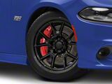 DG21 Replica Gloss Black Wheel; 20x11; -2.5mm Offset (20-23 Charger Widebody)