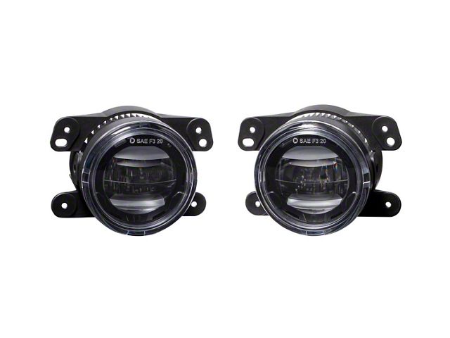 Diode Dynamics Elite Series Type M LED Fog Lights; White (20-24 Jeep Gladiator JT Launch Edition, Rubicon)