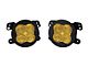 Diode Dynamics SS3 Sport Type M ABL LED Fog Light Kit; Yellow SAE Fog (20-24 Jeep Gladiator JT Launch Edition, Overland & Rubicon w/ Plastic Front Bumper)