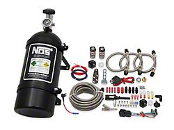 NOS Single Fogger Wet Nitrous System; Black Bottle (08-22 Challenger)