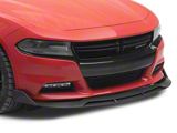 SuperAutoUSA Front Lip Spoiler; Carbon Fiber Print (15-23 Charger, Excluding Widebody)