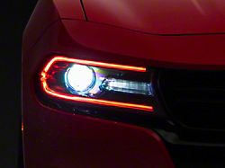 Morimoto XRGB LED Headlights; Black Housing; Clear Lens (15-23 Charger)