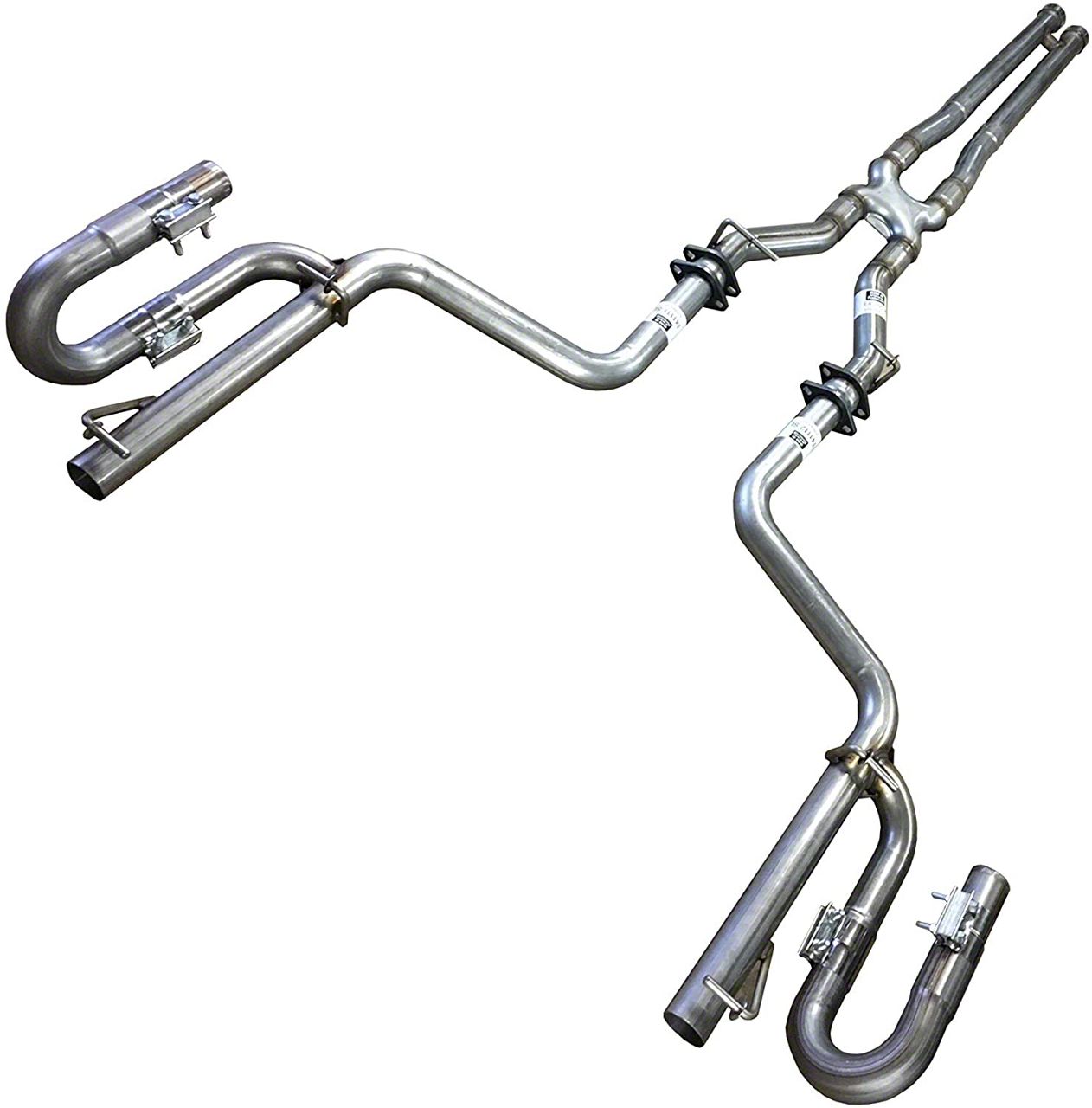 Solo Performance Charger Street Race CatBack Exhaust 991191SL (1114 5