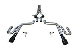 Solo Performance Street Race Cat-Back Exhaust with Black Tips (15-22 6.4L HEMI Charger)