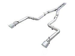 AWE Track Edition Cat-Back Exhaust with Chrome Silver Tips (15-22 6.4L HEMI)