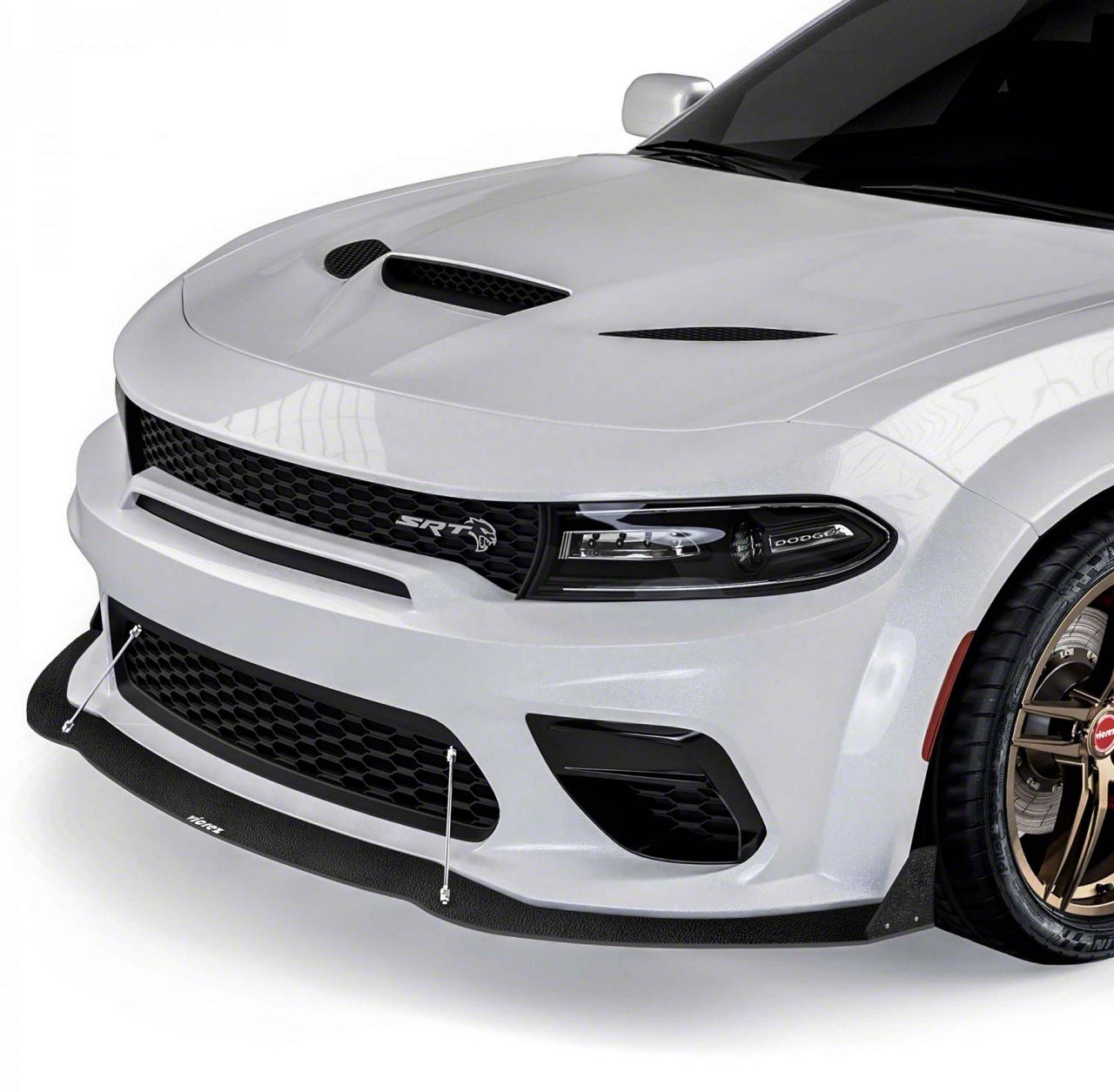 2020 dodge charger widebody front splitter