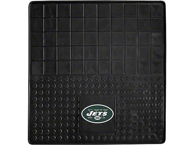 Molded Trunk Mat with New York Jets Logo (Universal; Some Adaptation May Be Required)