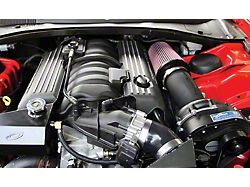 Procharger High Output Intercooled Supercharger Kit with P-1SC-1; Black Finish (15-21 6.4L HEMI Charger)