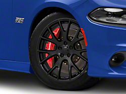Hellcat Style Gloss Black Wheel; 20x9.5 (11-22 RWD Charger)