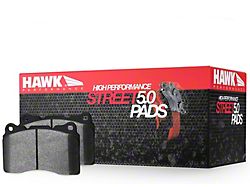 Hawk Performance HPS 5.0 Brake Pads; Front Pair (06-13 Charger w/ Vented Rear Rotors; 14-22 Charger Daytona, GT, Pursuit, R/T, SE, SRT8, SXT)