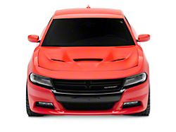 Hellcat Style Hood; Unpainted (15-22 Charger)