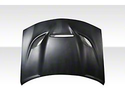 Hellcat Style Hood; Unpainted (06-10 Charger)