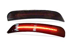 Led Rear Side Marker Lights; Smoked (15-22 Charger, Excluding Widebody)