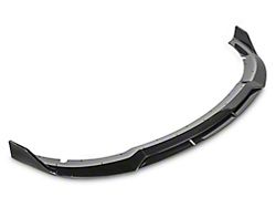 4-Piece V1 Style Front Chin Spoiler; Gloss Black (15-22 Charger Hellcat, Excluding Widebody)