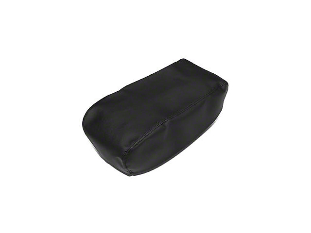 Factory Style Synthetic Leather Arm Rest Cover; Black (08-10 Charger)