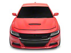 Type-SRT Style Ram Air Hood; Unpainted (15-22 Charger)