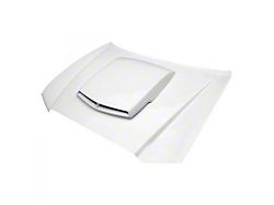 Type-TA Style Ram Air Hood; Unpainted (11-14 Charger)