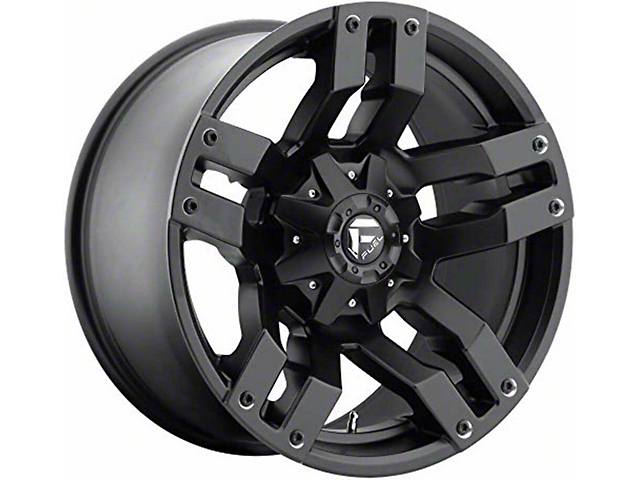 Fuel Wheels Pump Matte Black 6-Lug Wheel; 20x9; 1mm Offset (21-23 Tahoe)