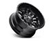 Fuel Wheels Sledge Matte Black with Gloss Black Lip 6-Lug Wheel; 18x9; 20mm Offset (05-15 Tacoma)