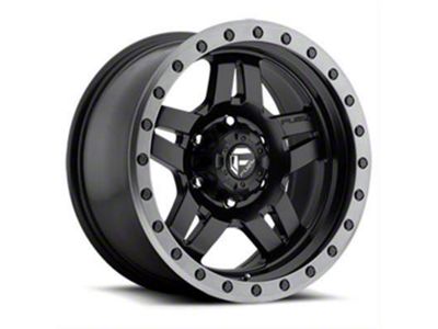 Fuel Wheels Anza Matte Black with Gunmetal Ring 6-Lug Wheel; 18x9; 19mm Offset (16-23 Tacoma)