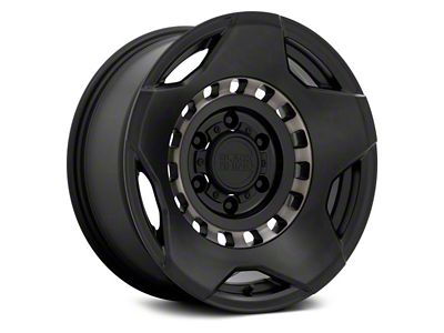 Black Rhino Muzzle Matte Black with Machined Tinted Ring 6-Lug Wheel; 20x9; -18mm Offset (2024 Tacoma)