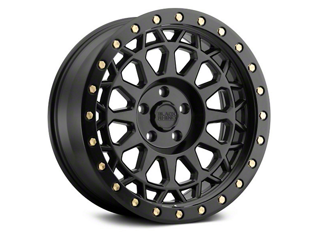 Black Rhino Primm Matte Black 6-Lug Wheel; 20x9.5; -12mm Offset (21-23 Yukon)