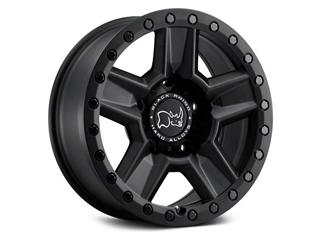 Black Rhino Ravine Matte Black 6-Lug Wheel; 20x9; 12mm Offset (05-15 Tacoma)