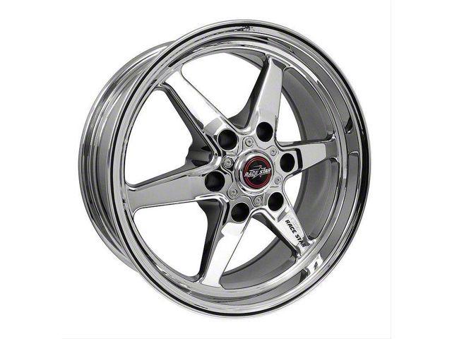 Race Star 93 Truck Star Chrome 6-Lug Wheel; Front Only; 17x4.5; -25.4mm Offset (21-24 Bronco, Excluding Raptor)