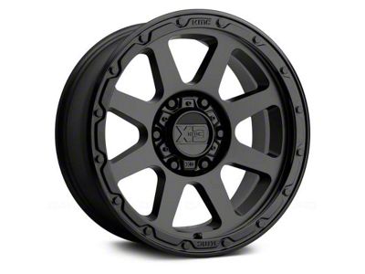 XD Addict 2 Matte Black 6-Lug Wheel; 17x9; 18mm Offset (2024 Tacoma)