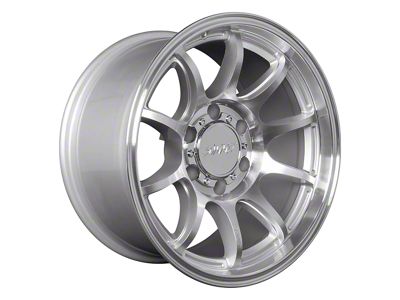 SSW Off-Road Wheels Apex Machined Silver 6-Lug Wheel; 17x9; -25mm Offset (16-23 Tacoma)