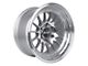 SSW Off-Road Wheels Dakar Machined Silver 6-Lug Wheel; 17x9; -25mm Offset (03-09 4Runner)