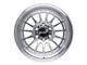 SSW Off-Road Wheels Dakar Machined Silver 6-Lug Wheel; 17x9; -25mm Offset (03-09 4Runner)