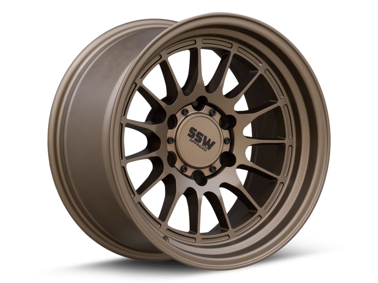 SSW Off-Road Wheels Dakar Matte Bronze 6-Lug Wheel; 17x9; -25mm Offset (10-23 4Runner)