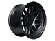 SSW Off-Road Wheels Sierra Matte Black 6-Lug Wheel; 17x9; -25mm Offset (21-24 Bronco, Excluding Raptor)