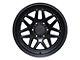 SSW Off-Road Wheels Sierra Matte Black 6-Lug Wheel; 17x9; -25mm Offset (16-23 Tacoma)