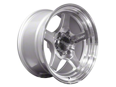 SSW Off-Road Wheels Stryker Machined Silver 6-Lug Wheel; 17x9; -25mm Offset (2024 Tacoma)