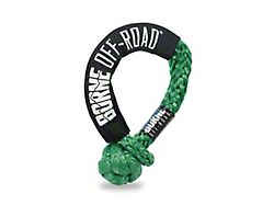 Borne Off-Road 7/16-Inch Soft Shackle; Green