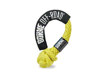 Borne Off-Road 7/16-Inch Soft Shackle; Yellow